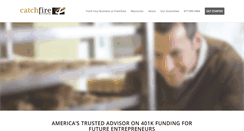 Desktop Screenshot of catchfirefunding.com